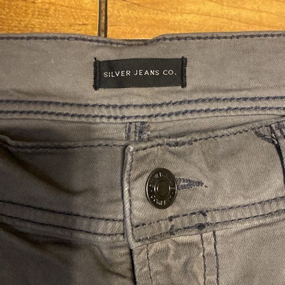 Silver eddie Jeans Gray tall - Picture 2 of 8